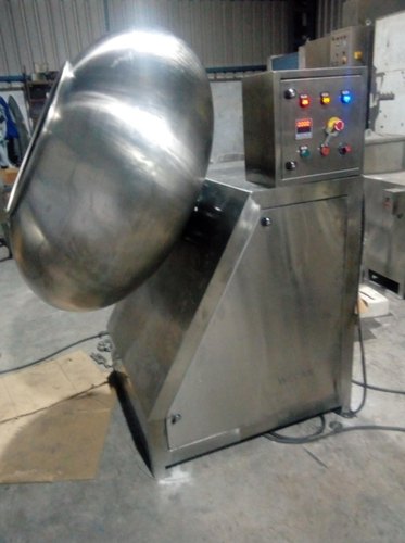 Date Almond Chocolate Coating Machine